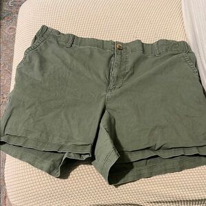 Olive Green Women's‎ Shorts